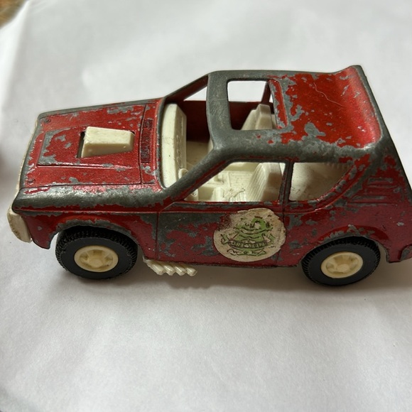 Lot of 9 Vintage 1970 Tootsie Toy Marx Metal Toy Cars - Picture 5 of 17